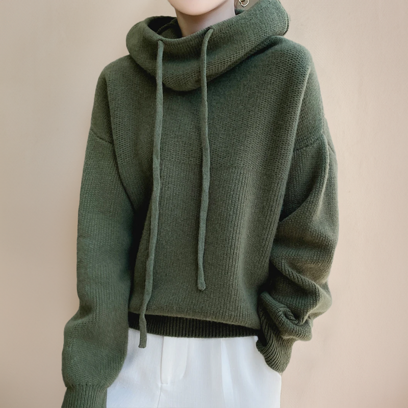 Women's Oversized Hooded Jumper