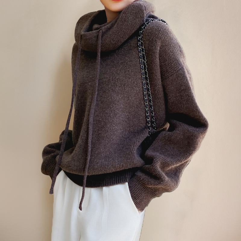 Women's Oversized Hooded Jumper
