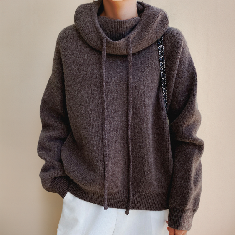 Women's Oversized Hooded Jumper