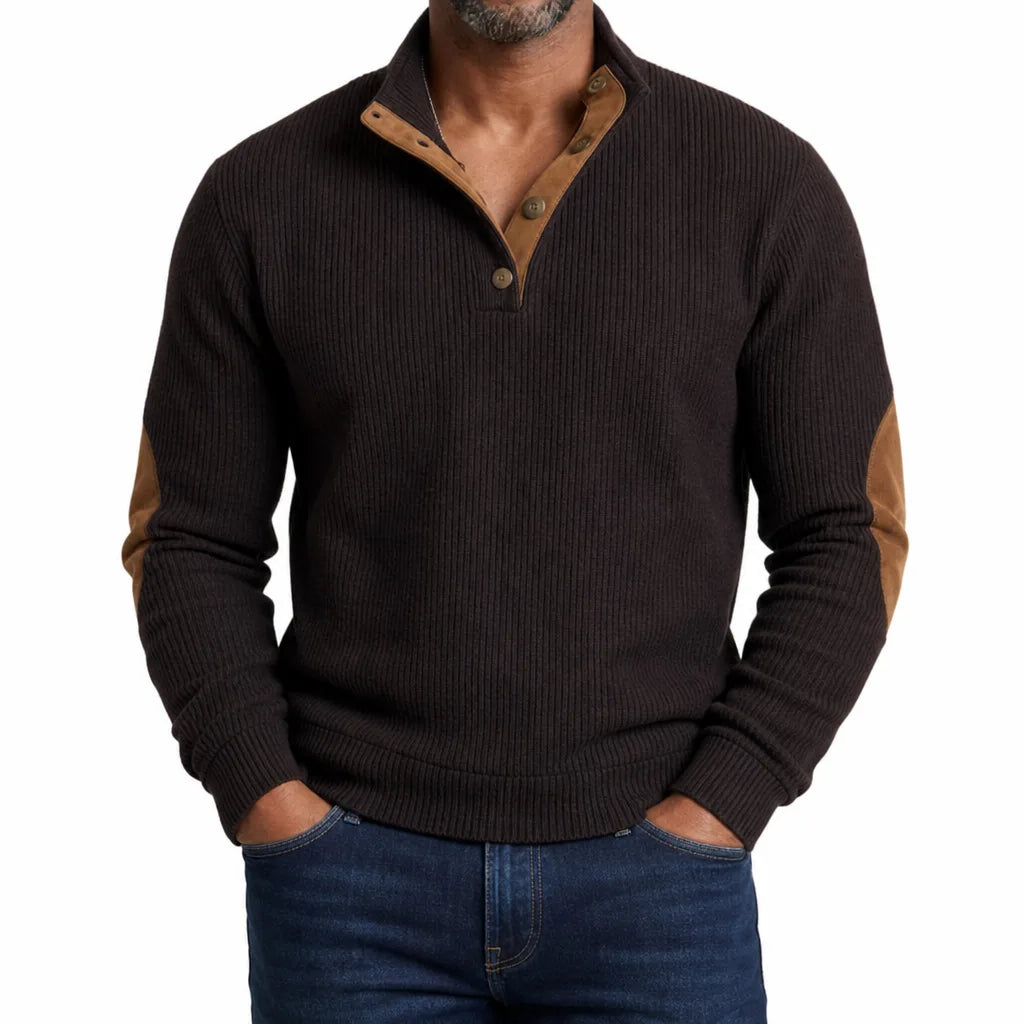 Jameson | Men's Fall Button-Up Sweater
