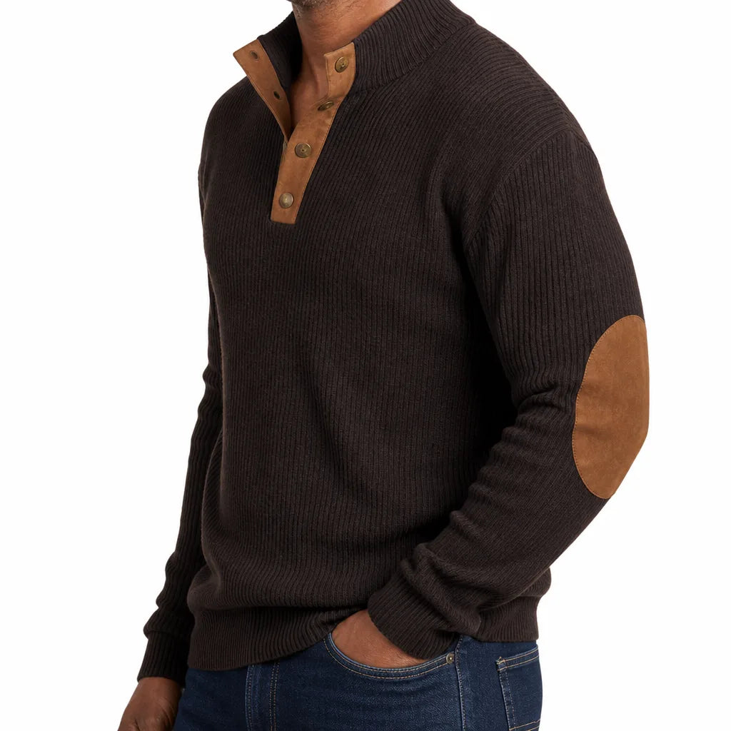 Jameson | Men's Fall Button-Up Sweater