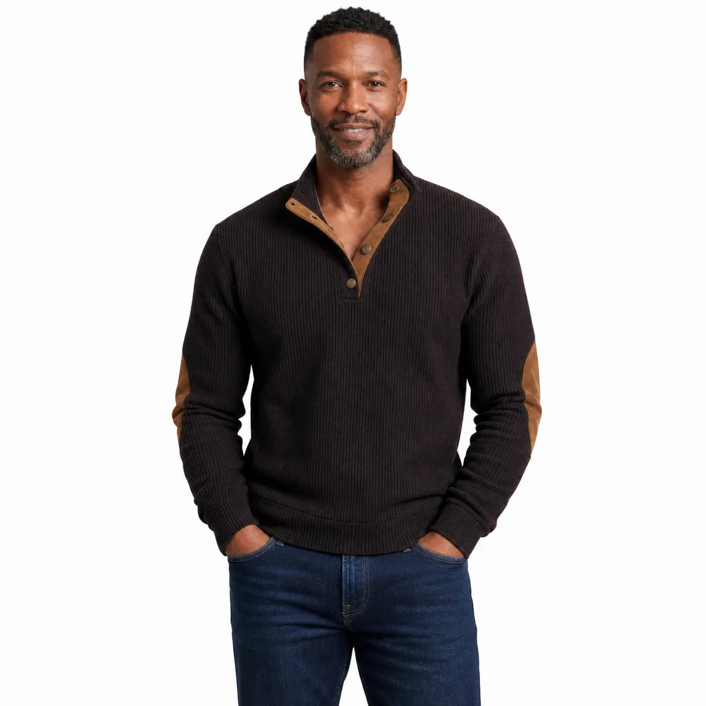 Jameson | Men's Fall Button-Up Sweater