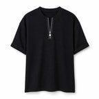 Jay | Men's Waffle Half-Zip Tee