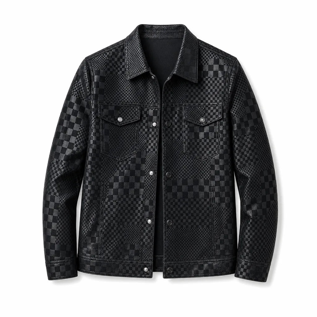 Jayson | men's Plaid Collar Jacket