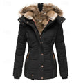 Gloria | Fur-Trimmed Hooded Winter Jacket