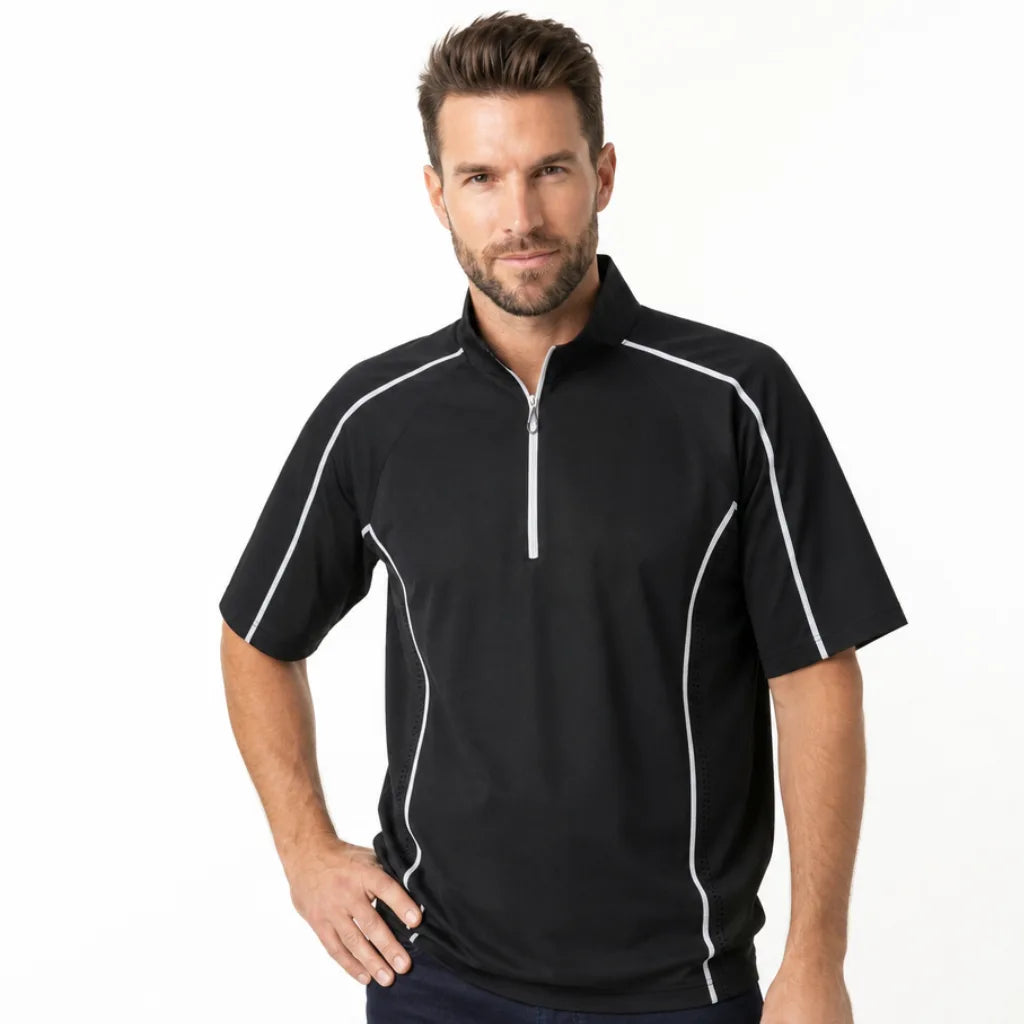 John | Men's Zip Knit Top