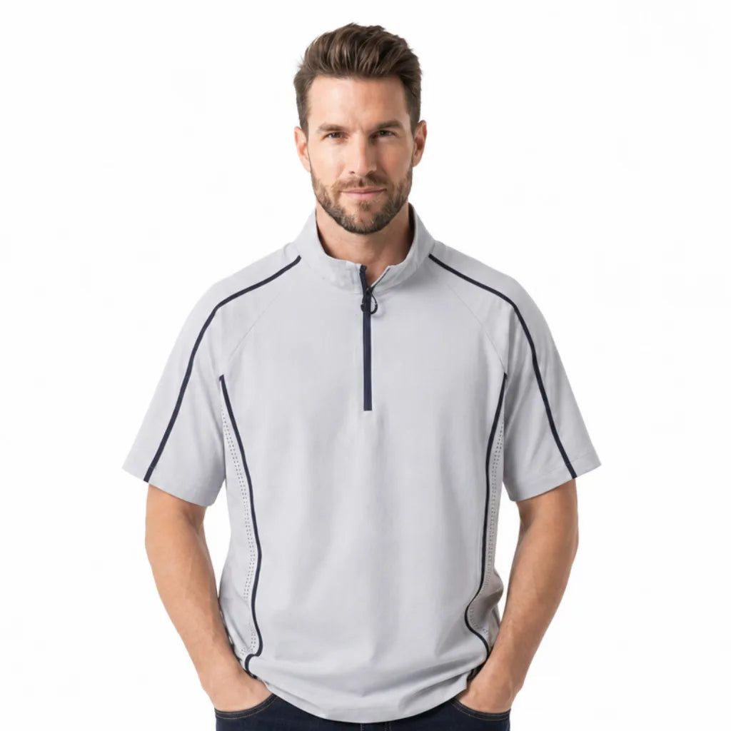John | Men's Zip Knit Top