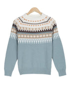 Women's Fair Isle Round Neck Jumper