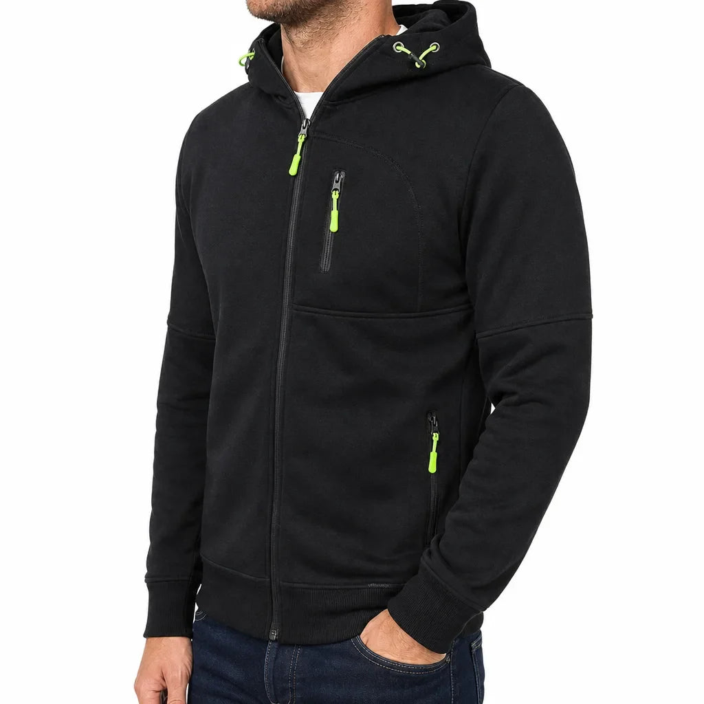 Kellan | Men's Windbreaker Fleece Jacket