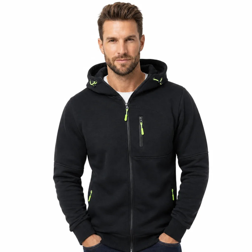 Kellan | Men's Windbreaker Fleece Jacket