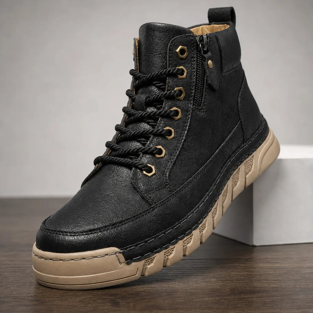 Kennedy Page | Men's Leather Hiking Boots