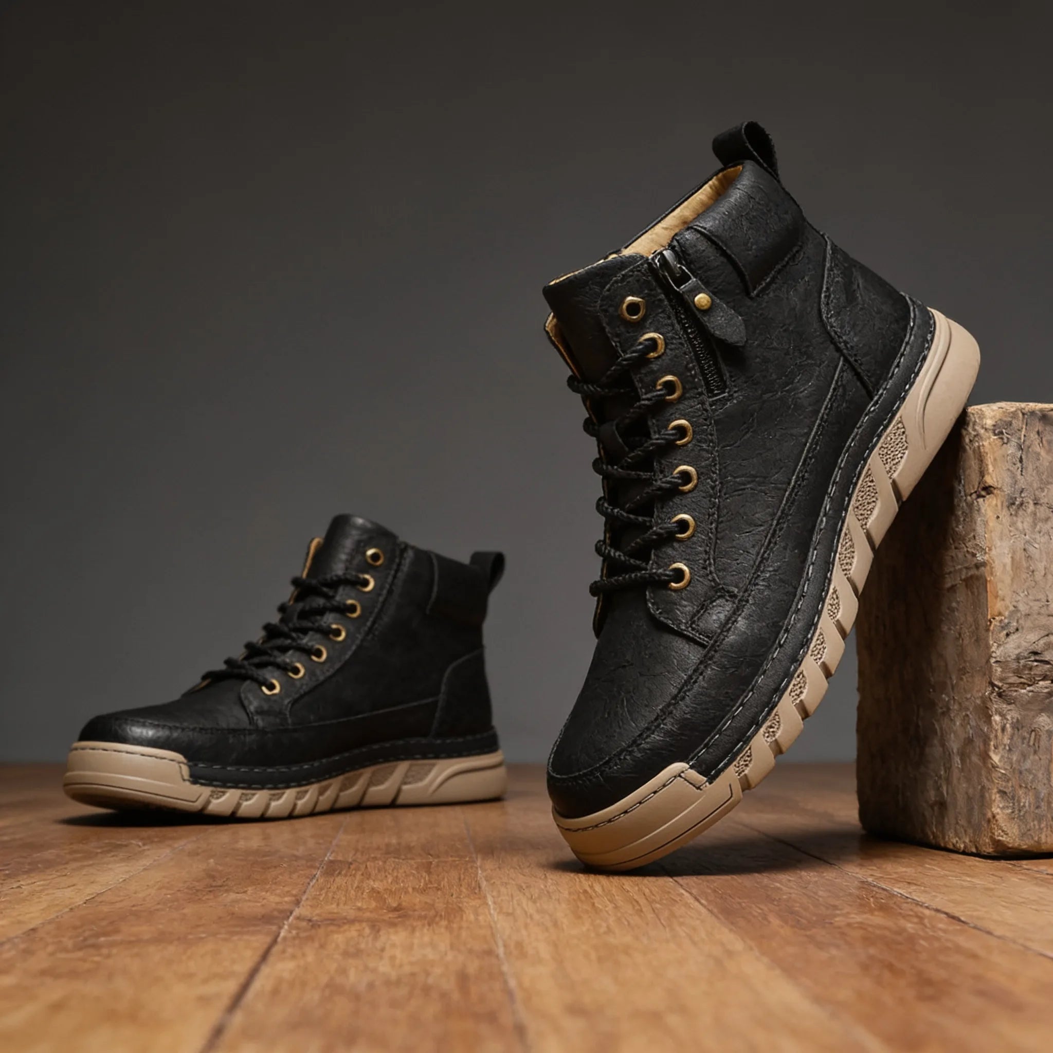 Men's Leather Hiking Boots