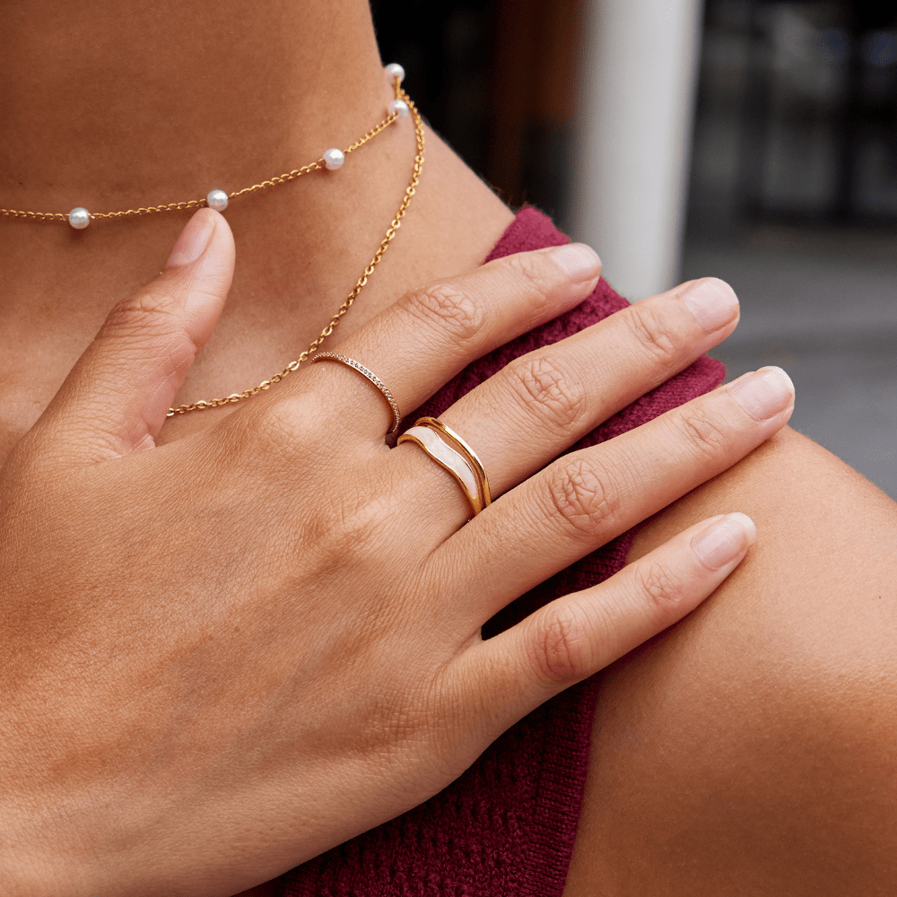 Layered Sahara Ring