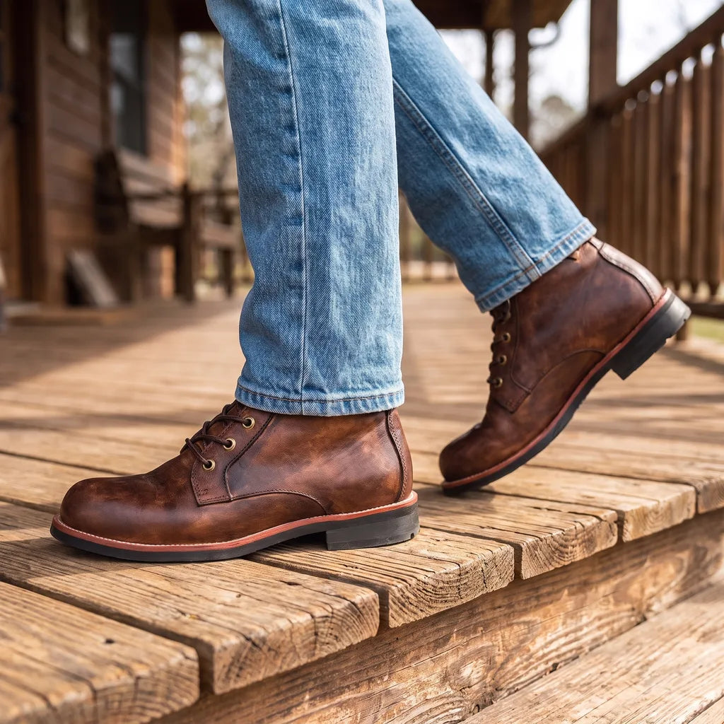 Livingston | men's Work Lace-Up Boots