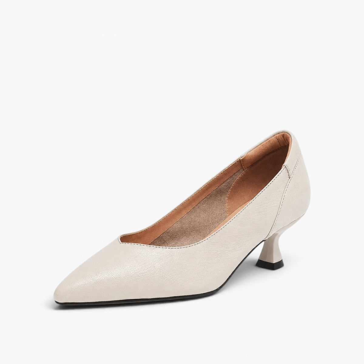 Lunare Sculpt Leather Pumps