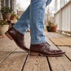 Sinclair | Men's Ankle Cap-Toe Derby Boots