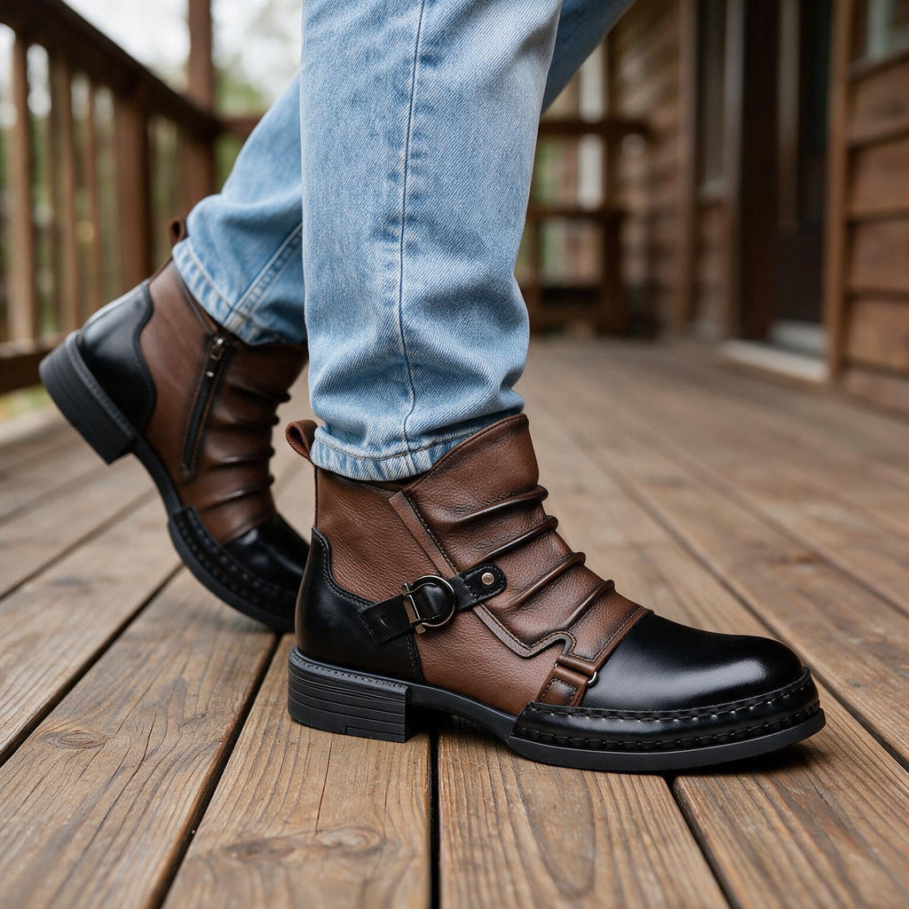 Andrew | Men's Fall Buckle Boots