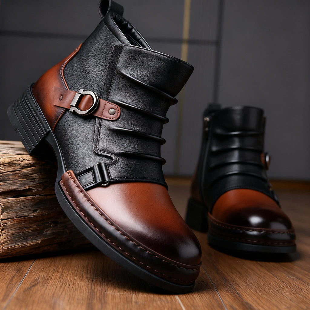 Andrew | Men's Fall Buckle Boots