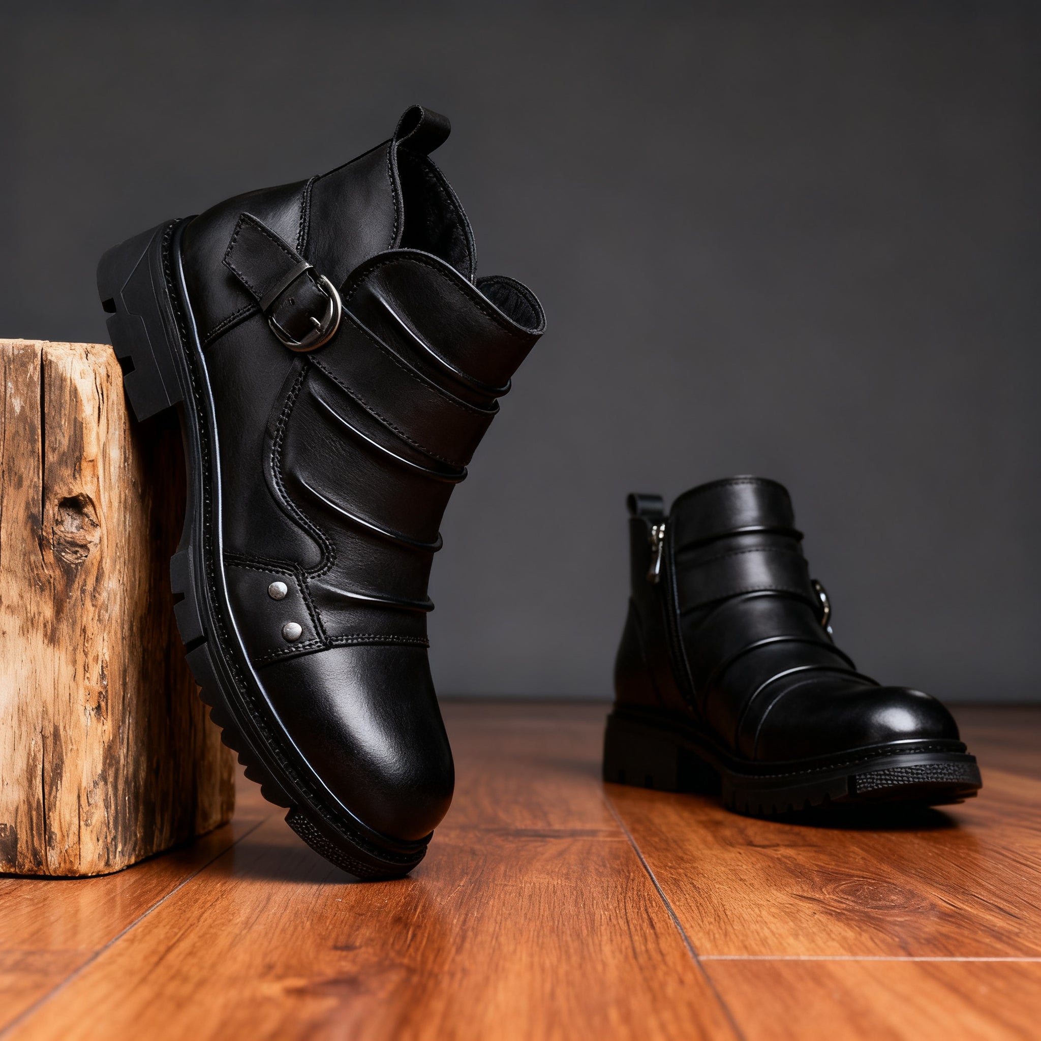 men's Fall Leather Boots