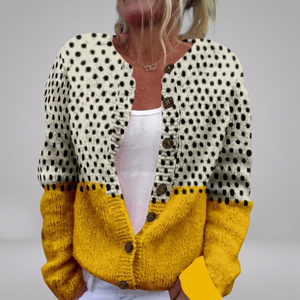 Onora - Terracotta Bloom Cardigan