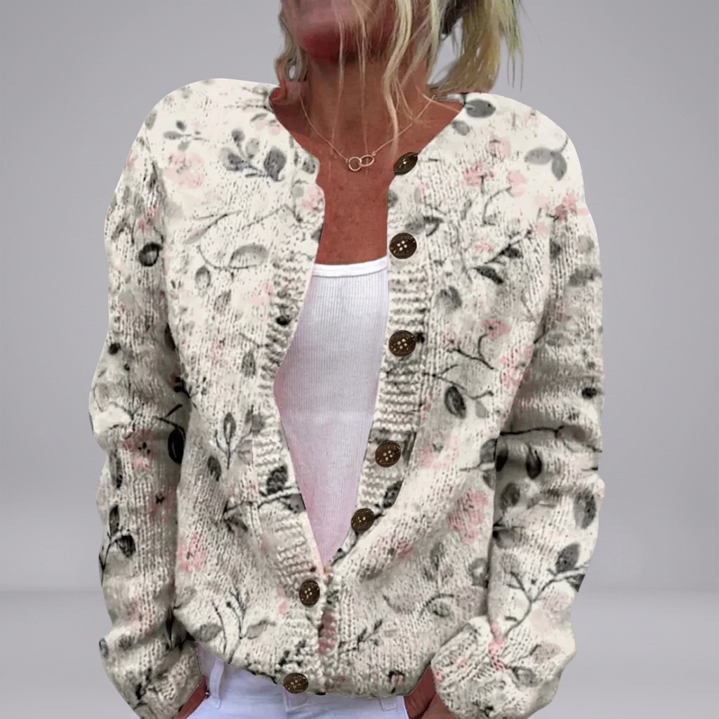 Imelda - Heirloom Print Cardigan