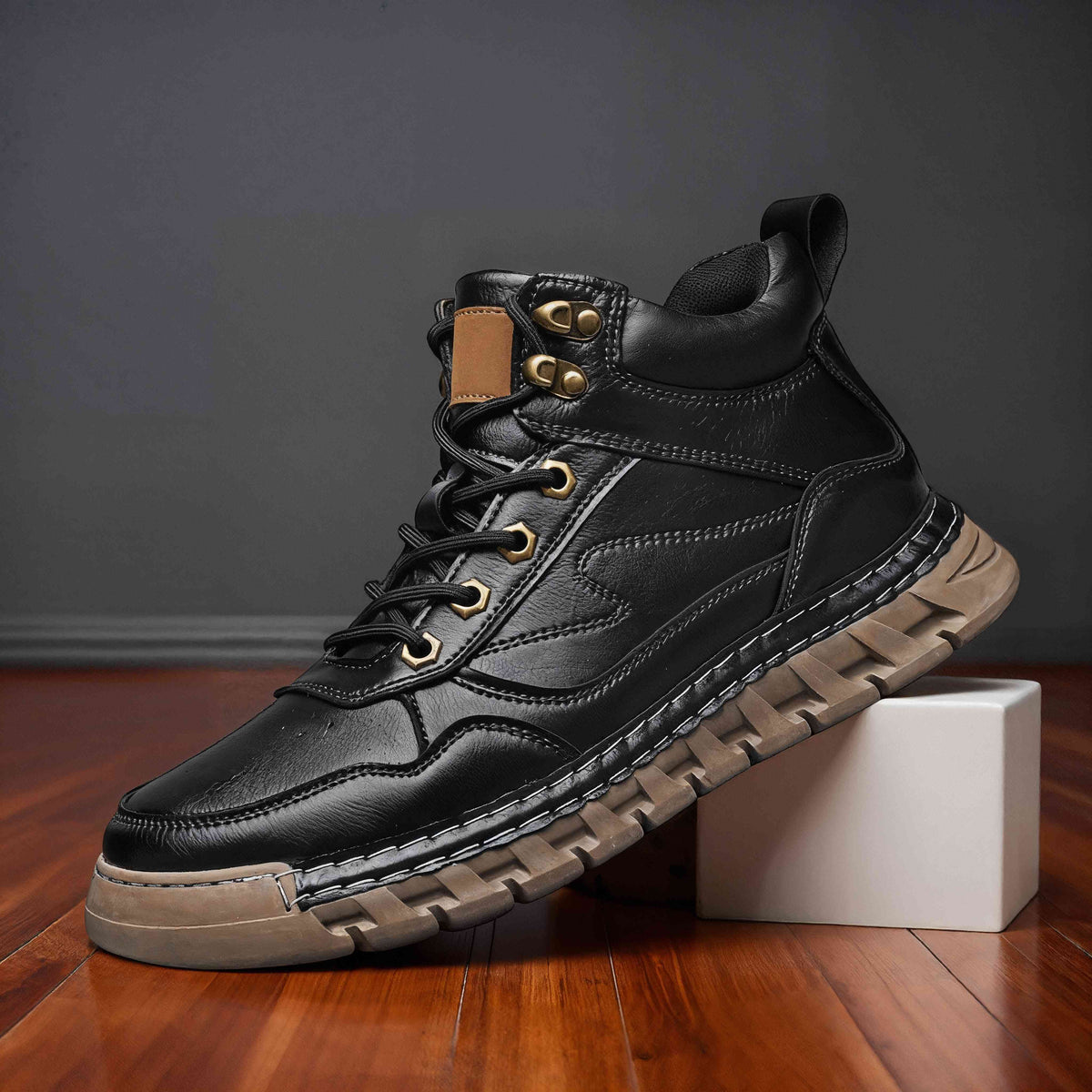 men's Leather Hiking Boots