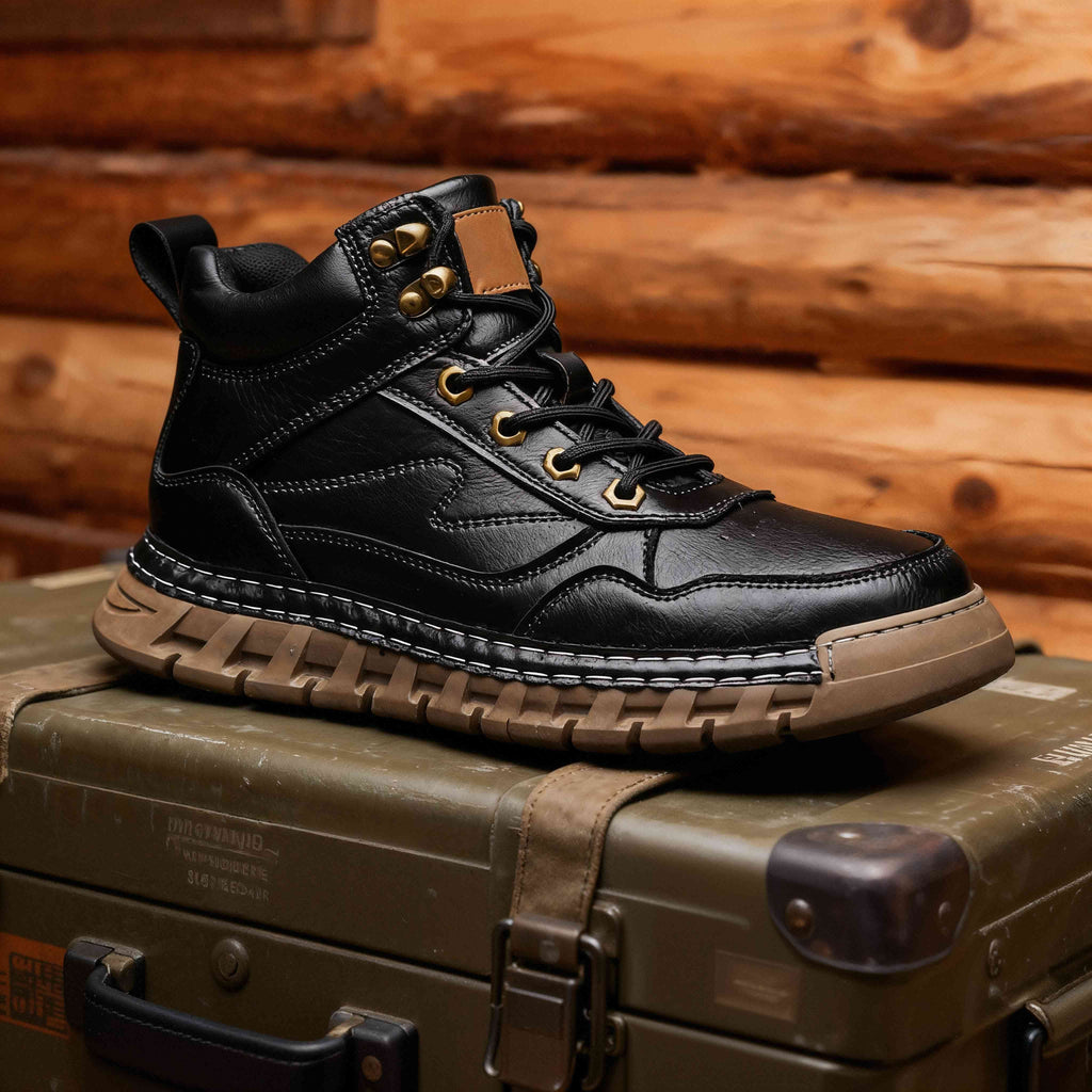Colonel T.  | men's Leather Hiking Boots