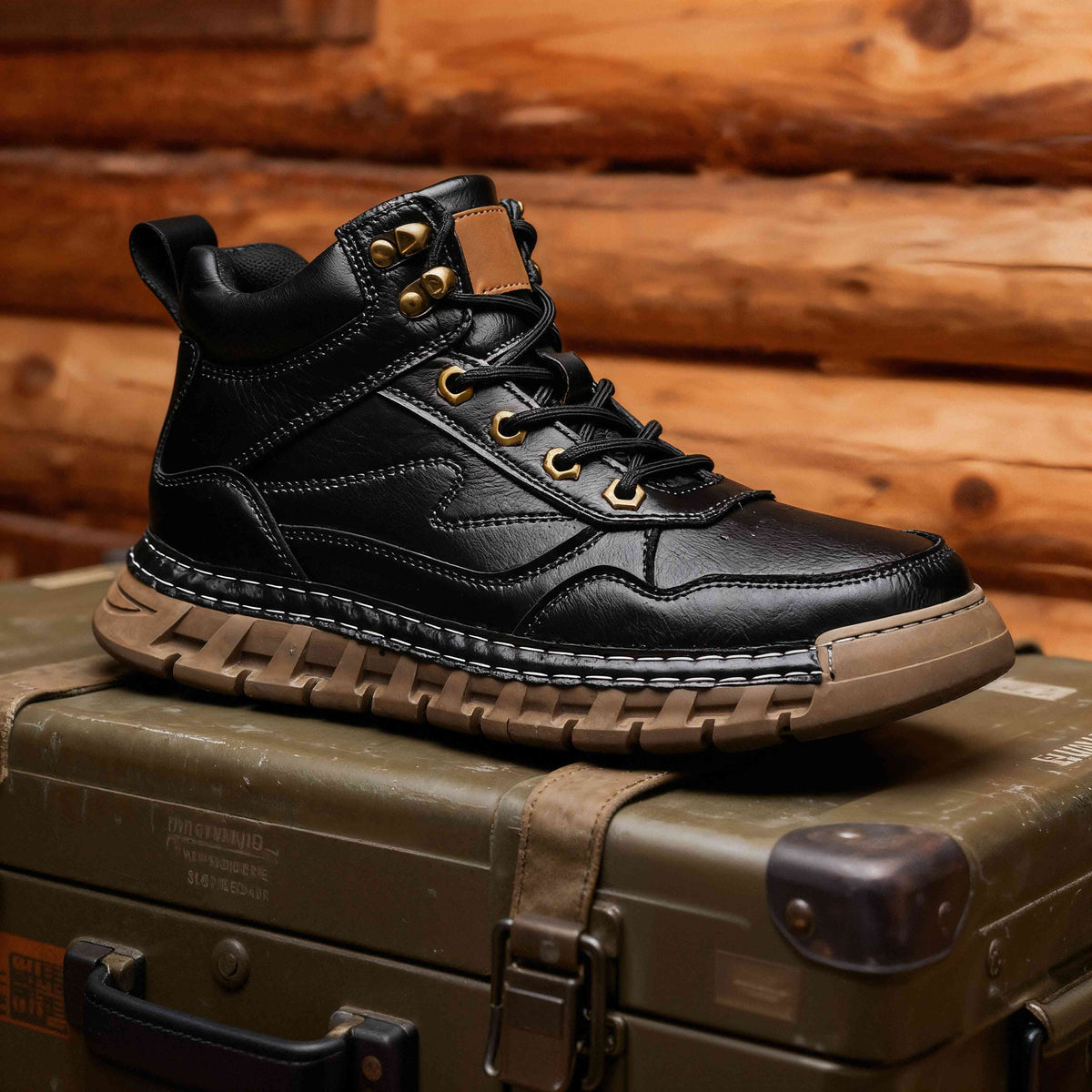 Colonel T.  | men's Leather Hiking Boots