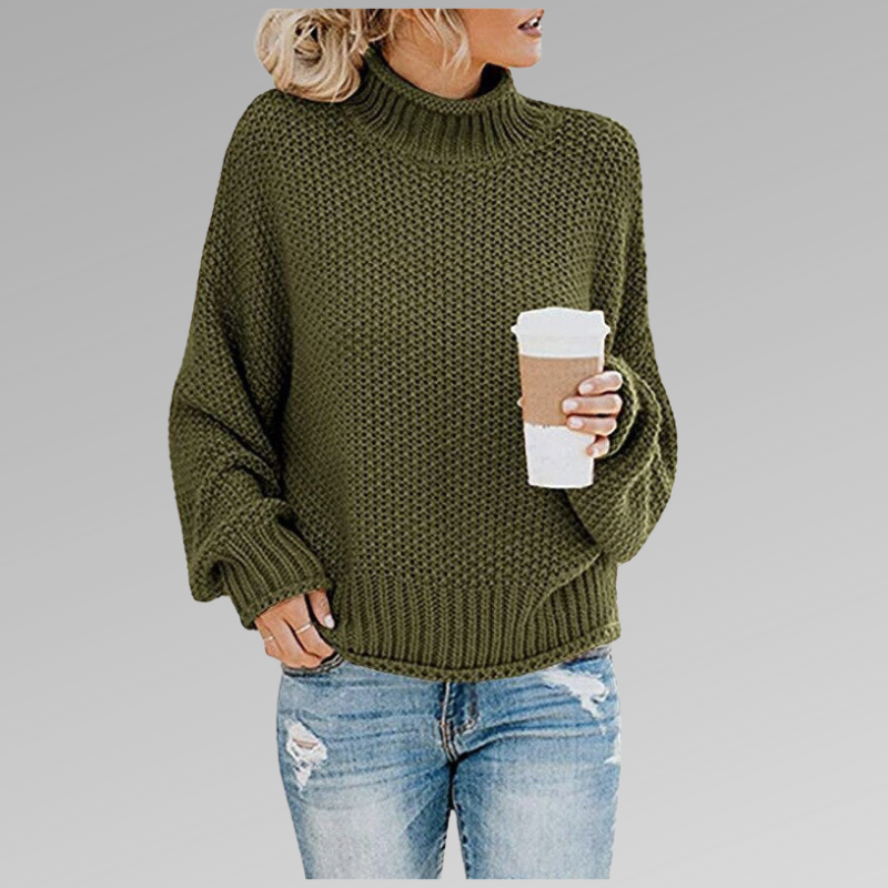Women's Turtleneck Oversized Sweater