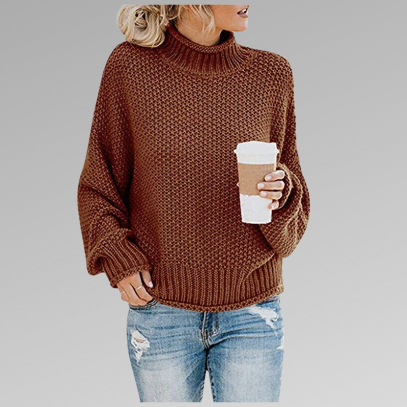 Women's Turtleneck Oversized Sweater