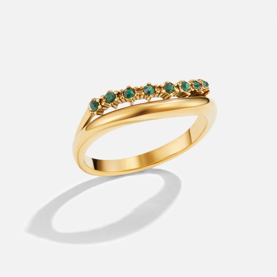 Marissa Green Layered Ring