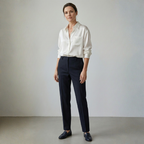 Women's Long Sleeve Button-Up Blouse