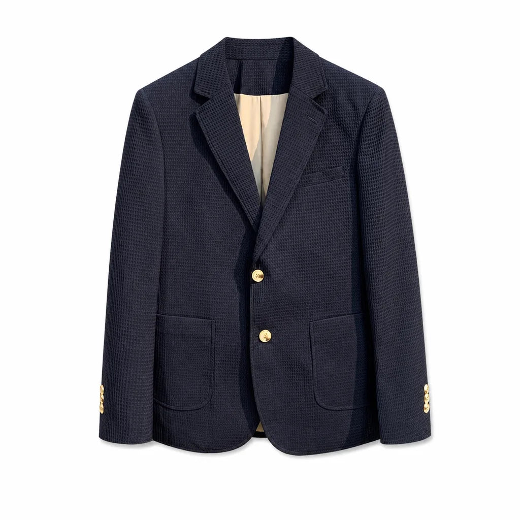 Men's Textured Blazer