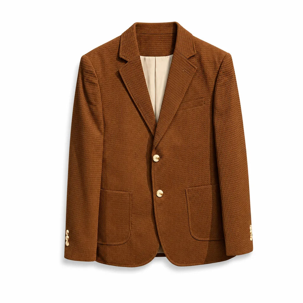 Men's Textured Blazer