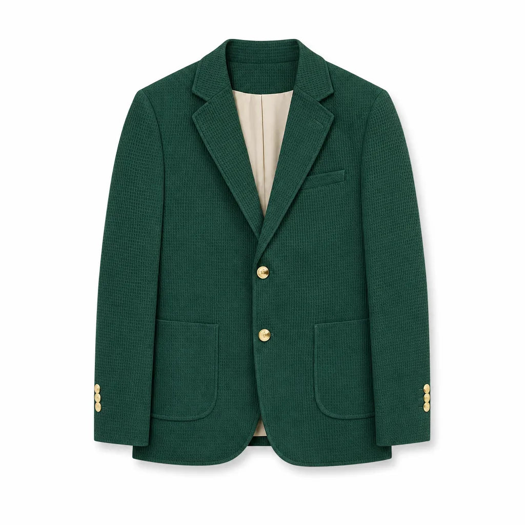 Men's Textured Blazer