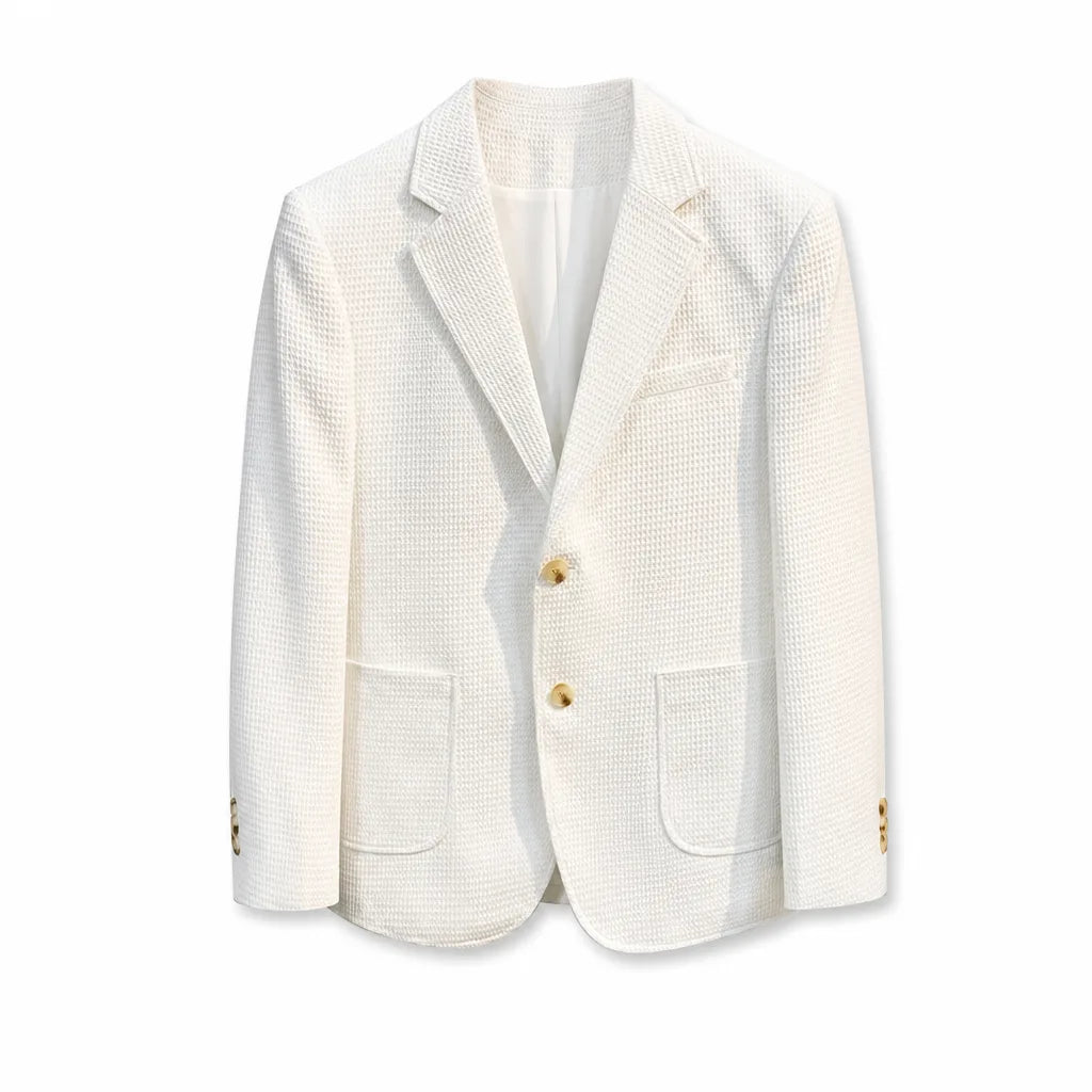 Men's Textured Blazer