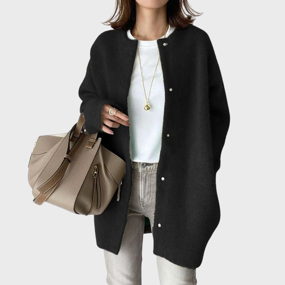 Women's Button Up Long Cardigan