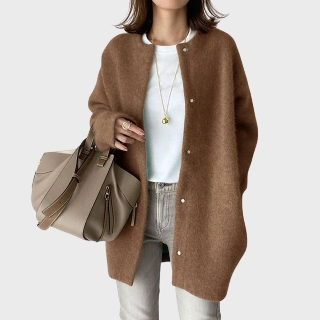 Women's Button Up Long Cardigan
