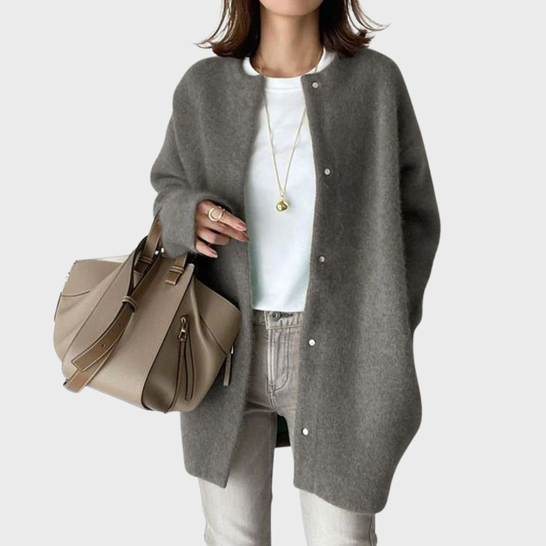 Women's Button Up Long Cardigan