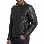 Morrow | Men's Quilted Leather Jacket