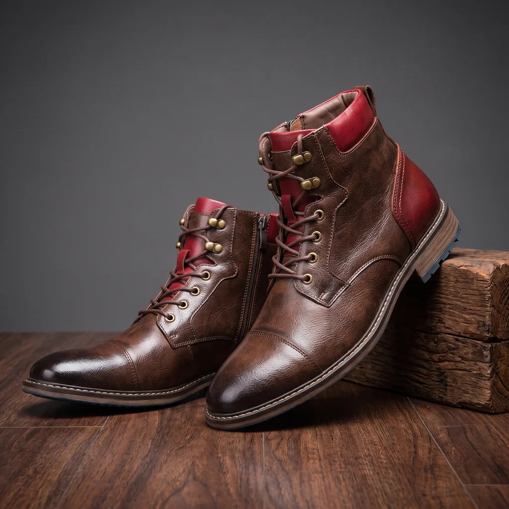 Norris | men's Brown Work Boots