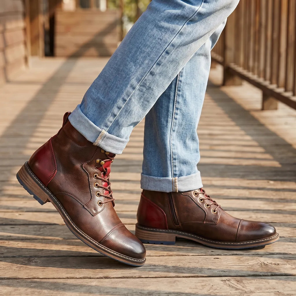 Norris | men's Brown Work Boots