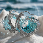 Ocean's Oath Gold Earrings
