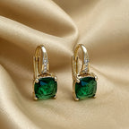 Emerald Sovereign Stud Earrings
