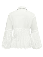 Lace-Panel Jacket