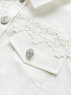 Lace-Panel Jacket