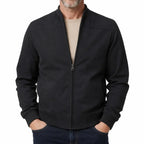 Owen | Men's Suede Bomber Jacket