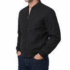 Owen | Men's Suede Bomber Jacket