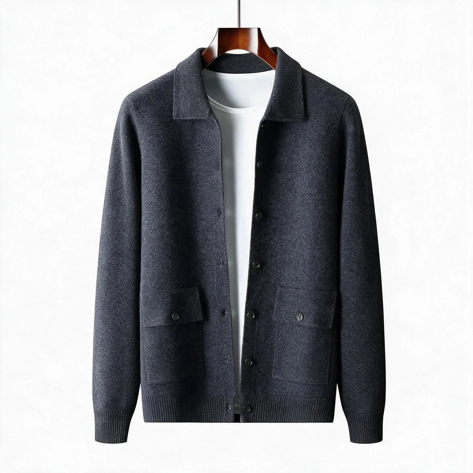 Men's Warm Wool Cardigan