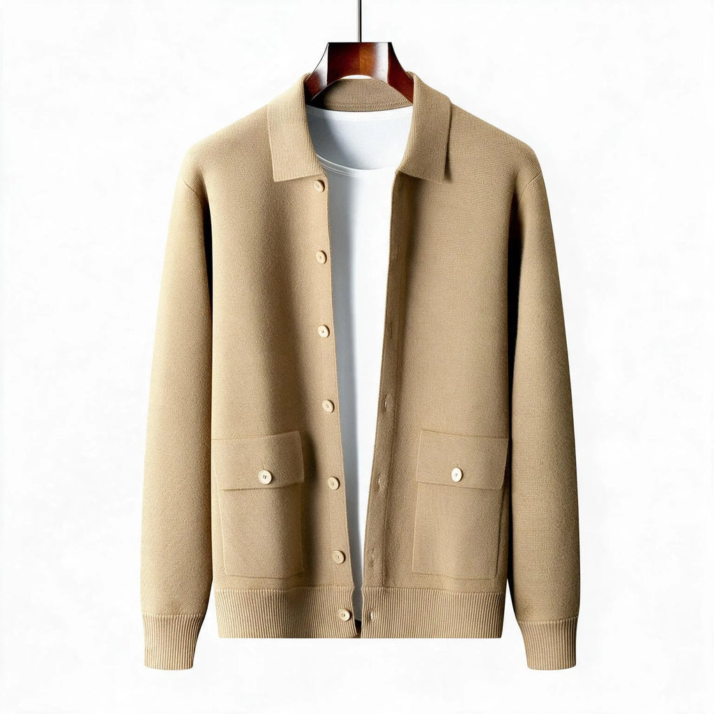 Pierson | Men's Warm Wool Cardigan